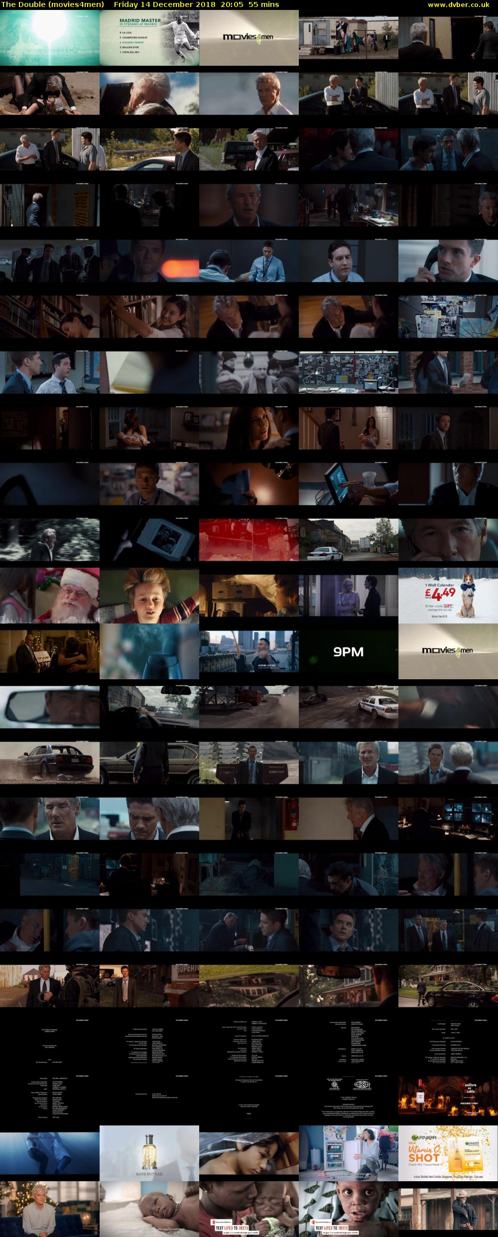 The Double (movies4men) Friday 14 December 2018 20:05 - 21:00