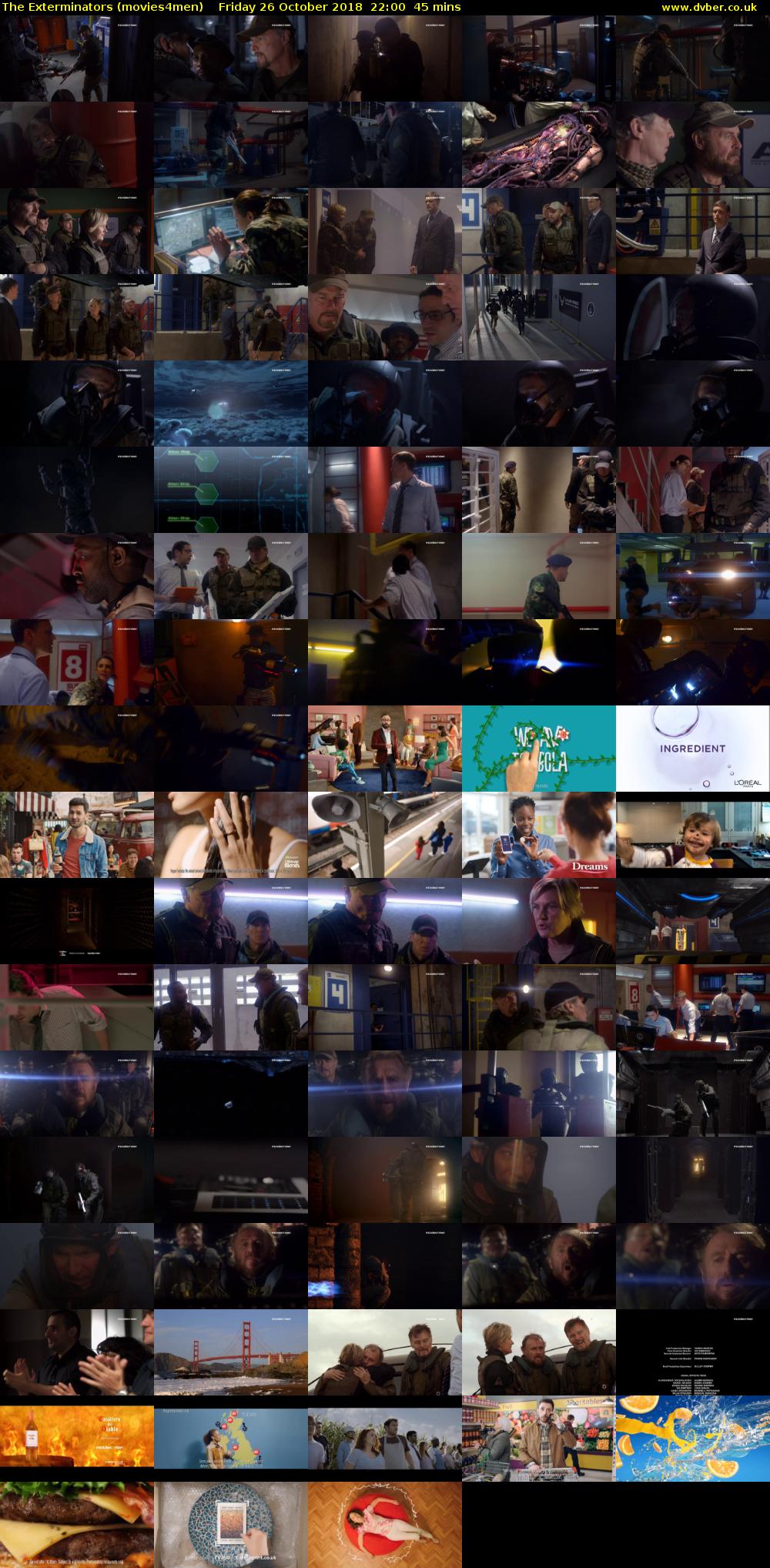 The Exterminators (movies4men) Friday 26 October 2018 22:00 - 22:45