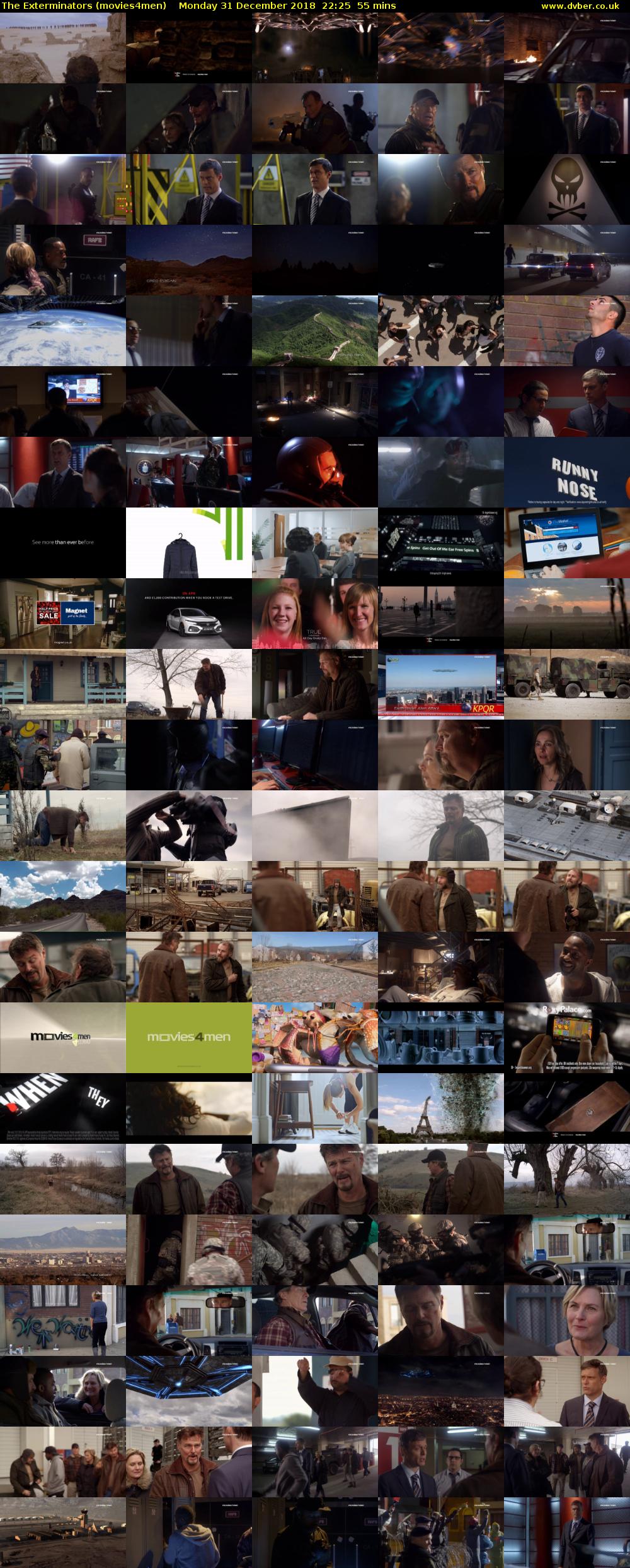 The Exterminators (movies4men) Monday 31 December 2018 22:25 - 23:20