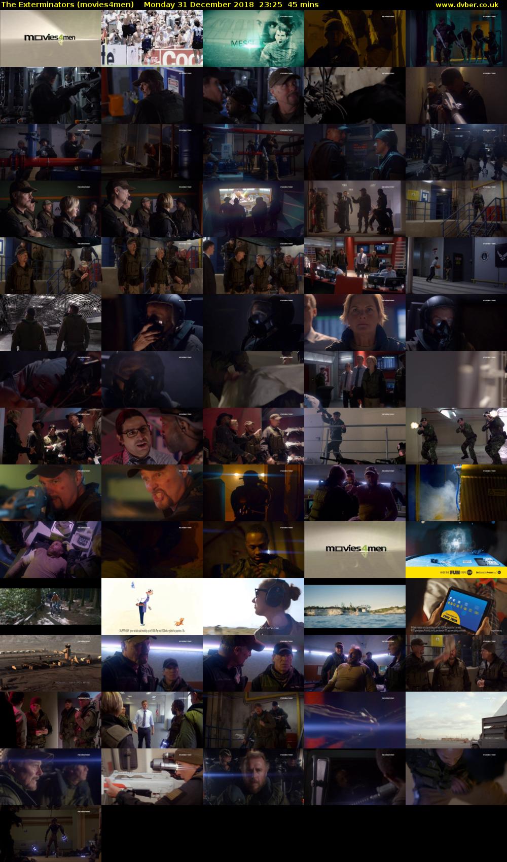 The Exterminators (movies4men) Monday 31 December 2018 23:25 - 00:10