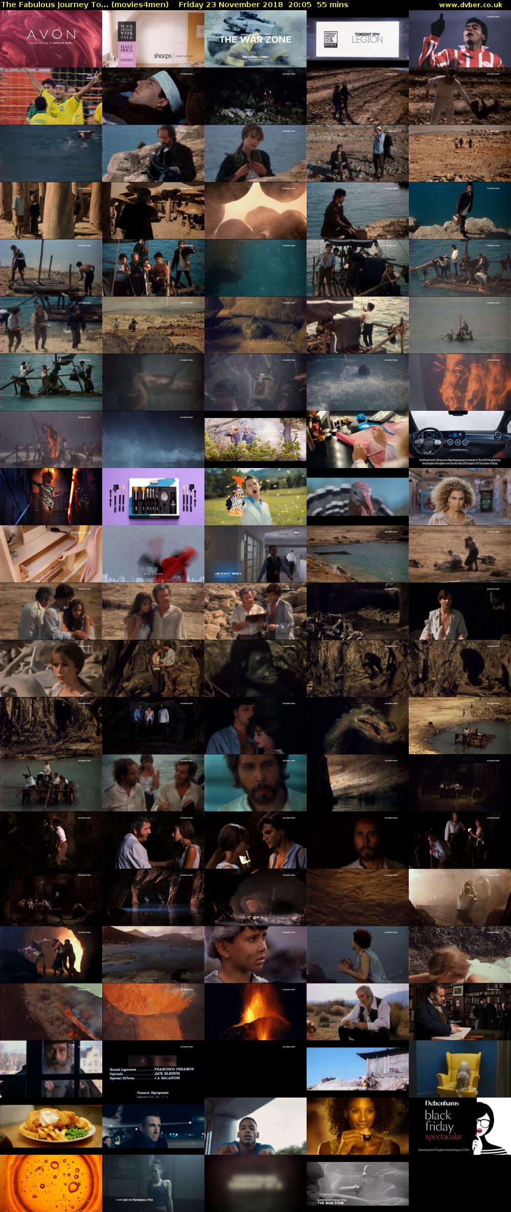 The Fabulous Journey To... (movies4men) Friday 23 November 2018 20:05 - 21:00