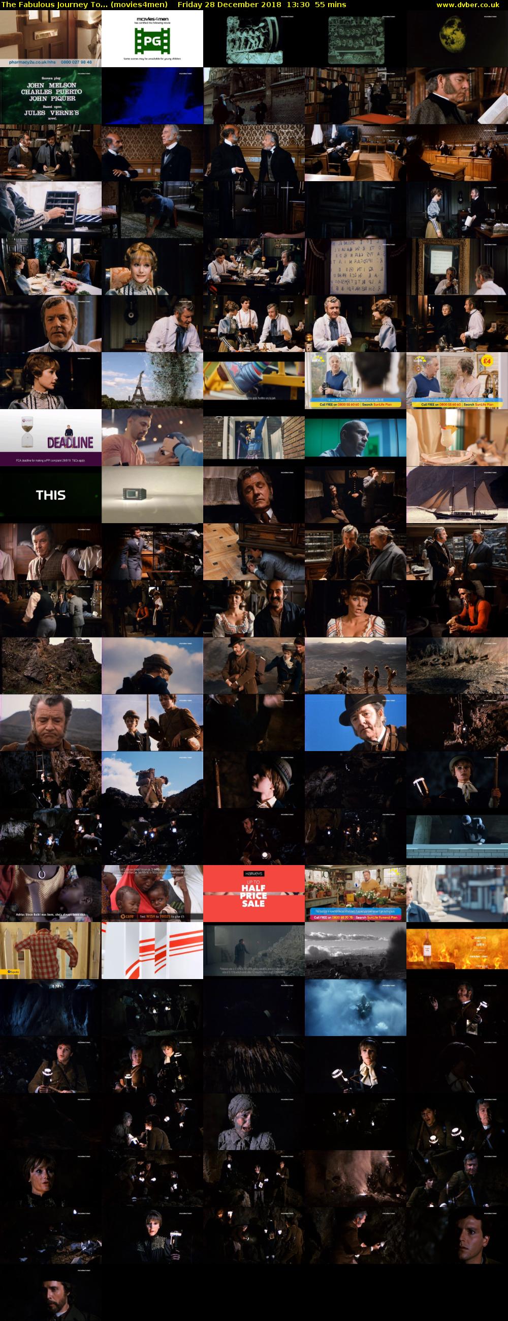 The Fabulous Journey To... (movies4men) Friday 28 December 2018 13:30 - 14:25