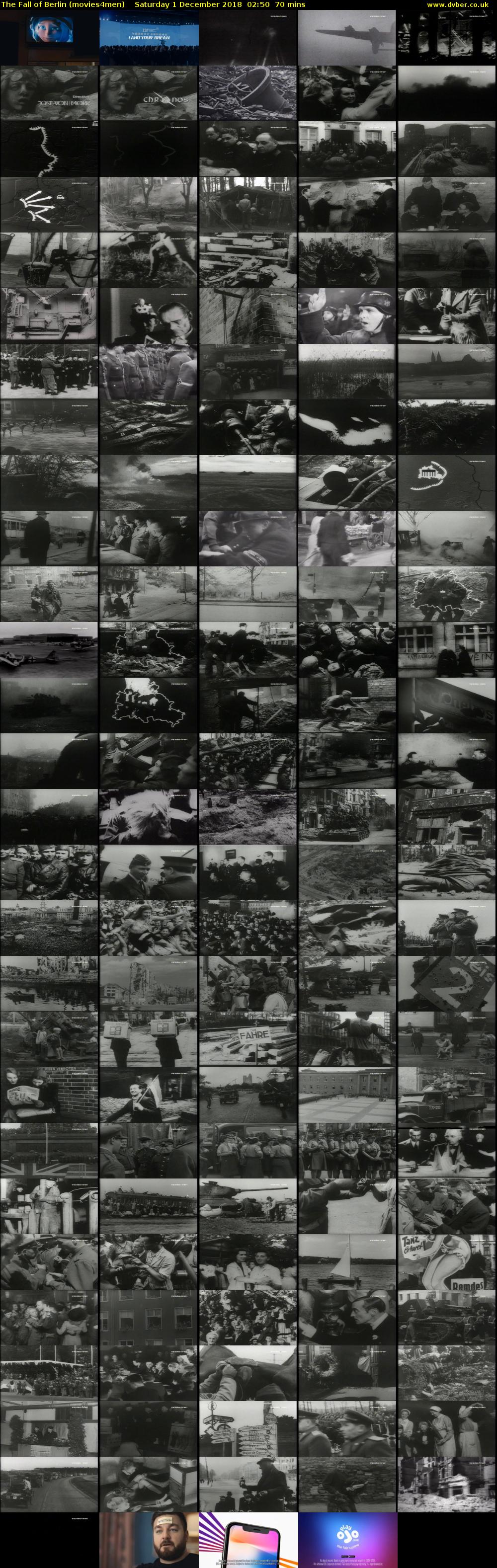 The Fall of Berlin (movies4men) Saturday 1 December 2018 02:50 - 04:00