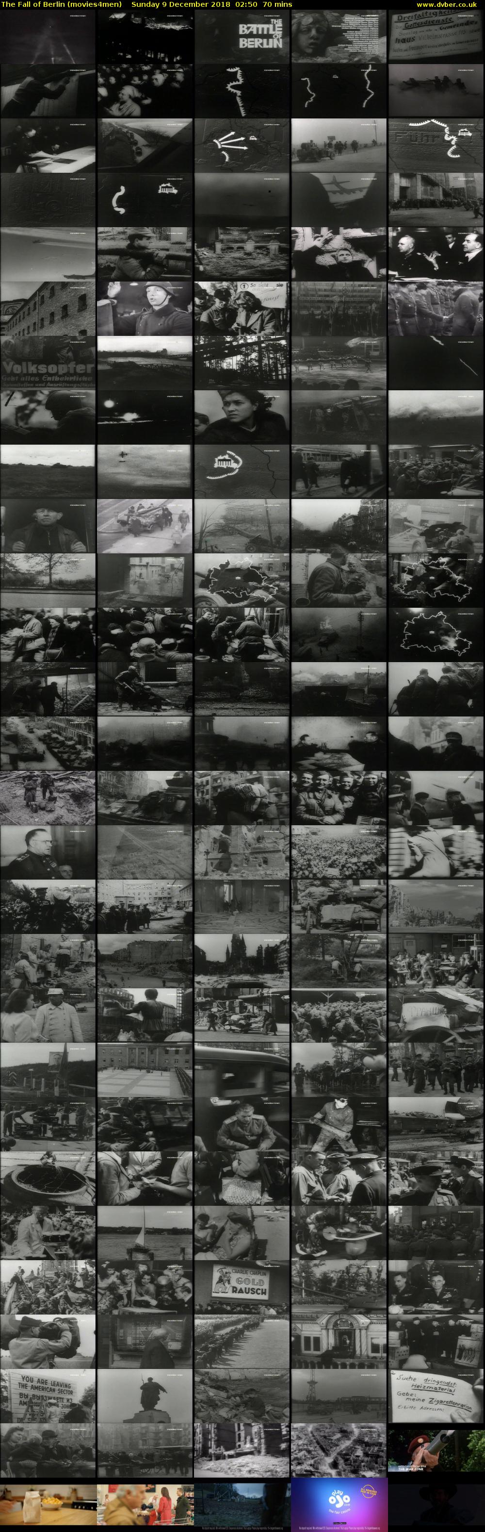 The Fall of Berlin (movies4men) Sunday 9 December 2018 02:50 - 04:00