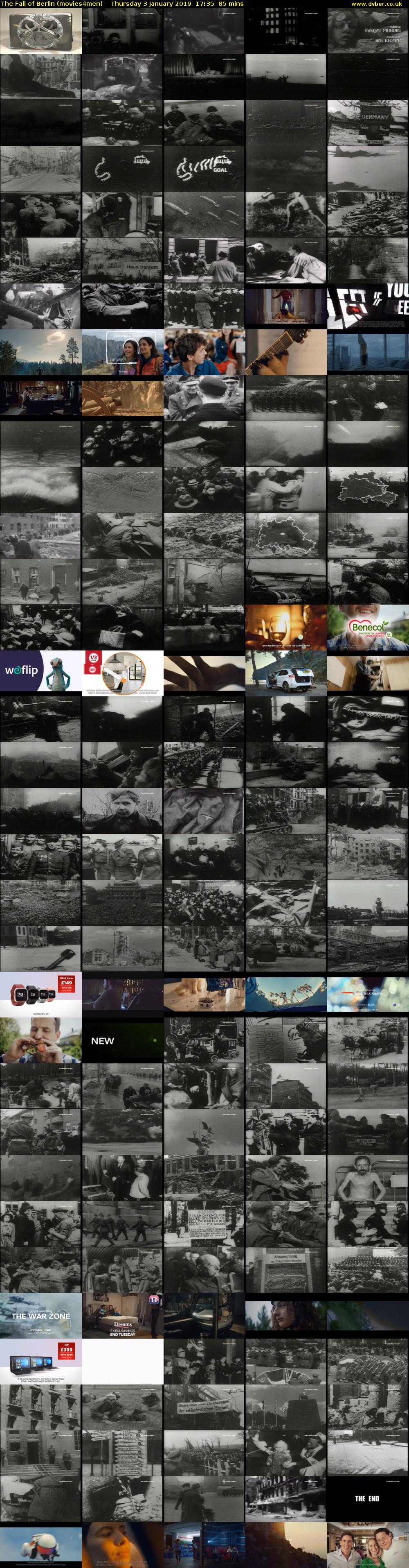 The Fall of Berlin (movies4men) Thursday 3 January 2019 17:35 - 19:00