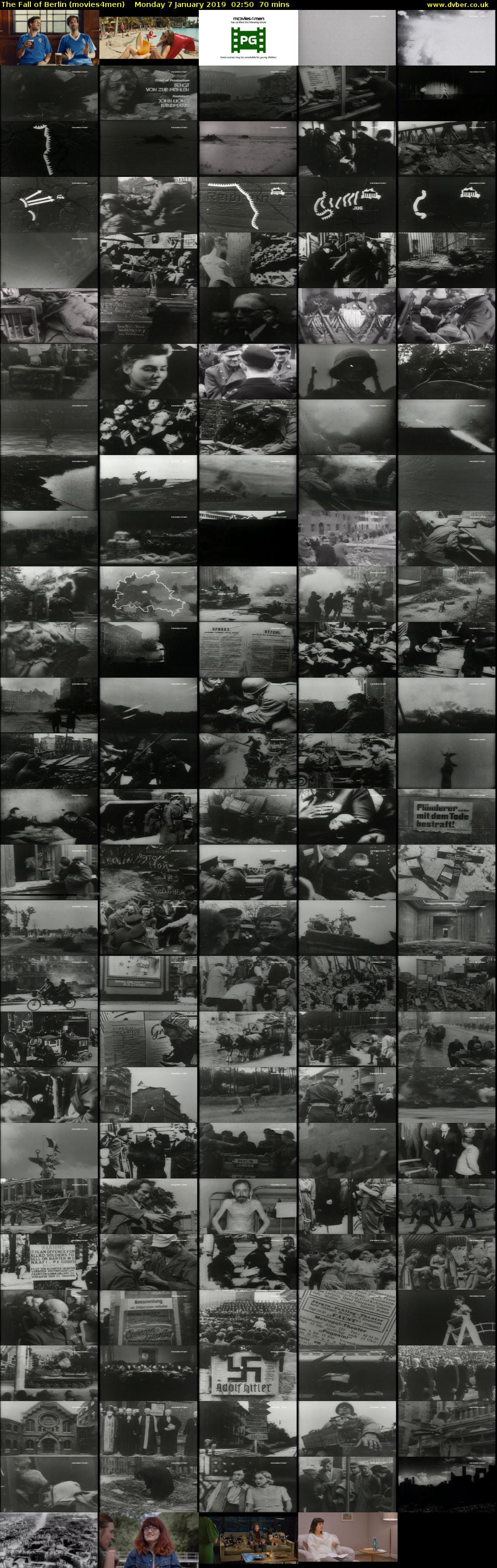 The Fall of Berlin (movies4men) Monday 7 January 2019 02:50 - 04:00