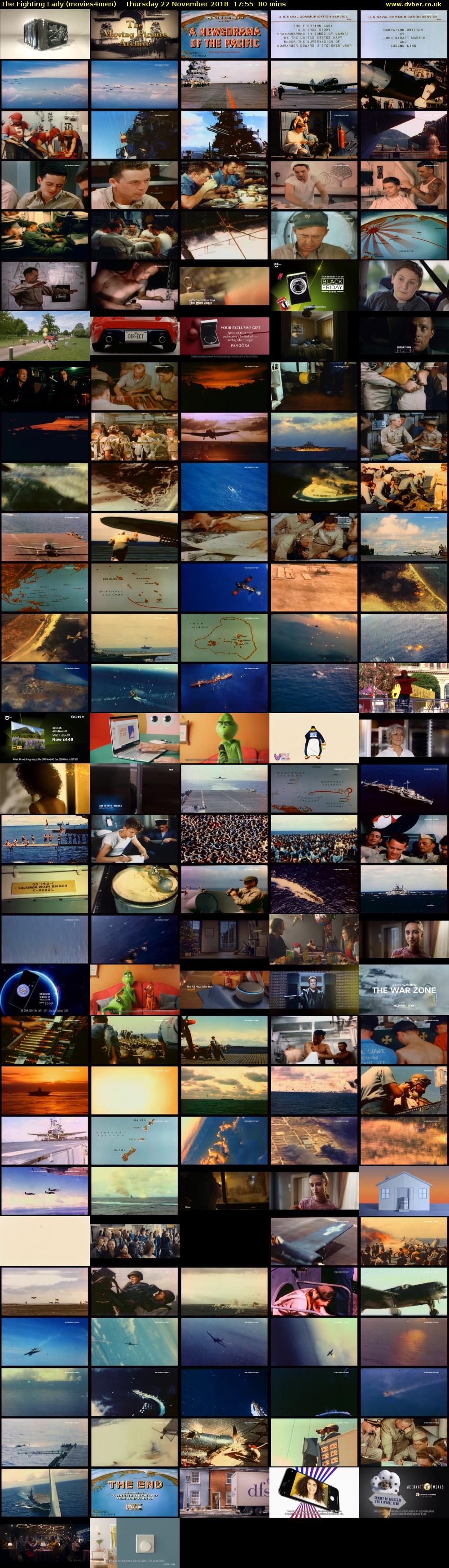 The Fighting Lady (movies4men) Thursday 22 November 2018 17:55 - 19:15