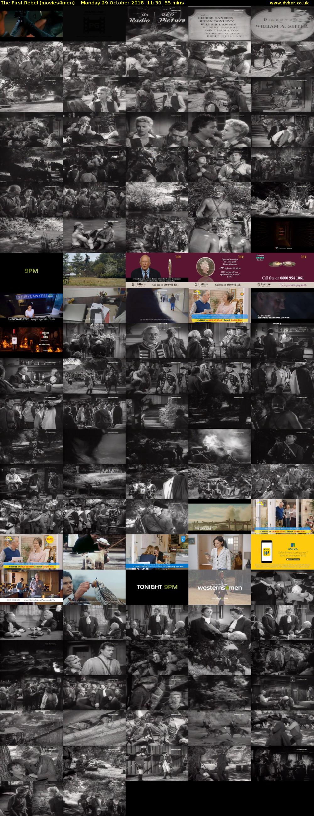 The First Rebel (movies4men) Monday 29 October 2018 11:30 - 12:25