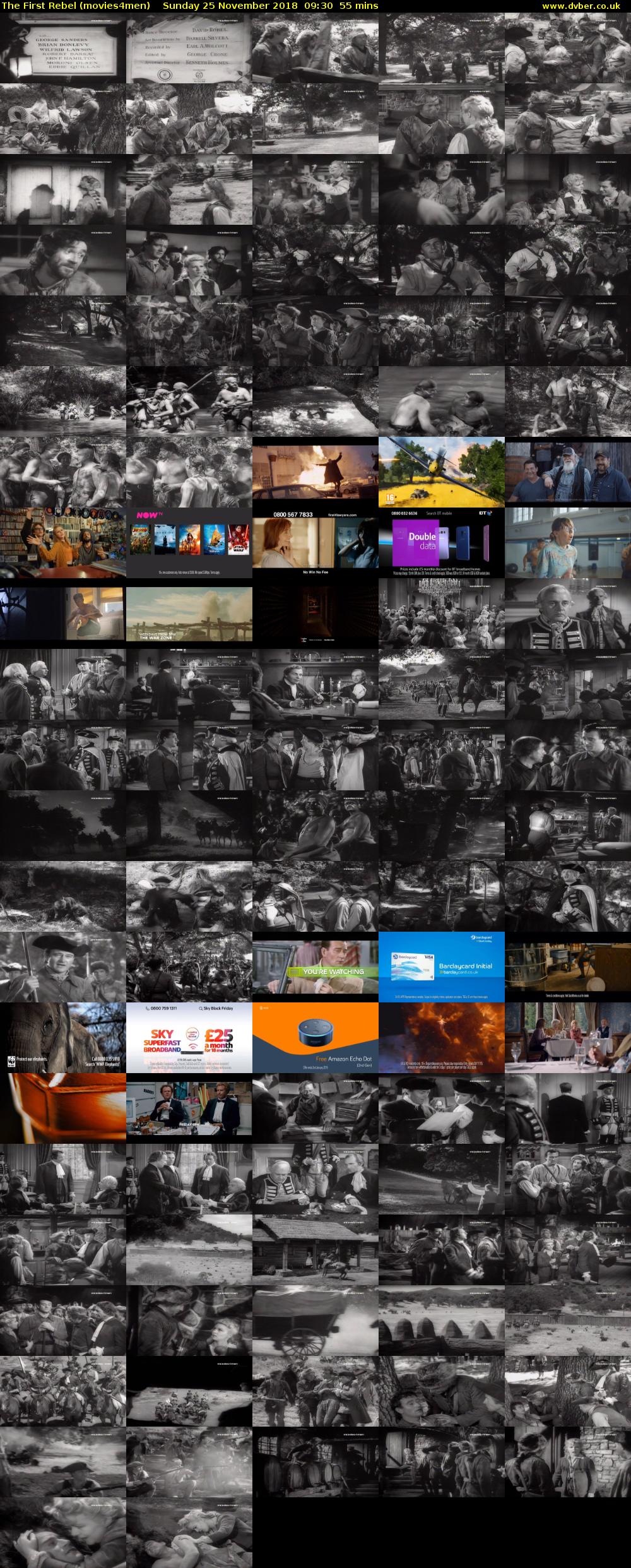 The First Rebel (movies4men) Sunday 25 November 2018 09:30 - 10:25