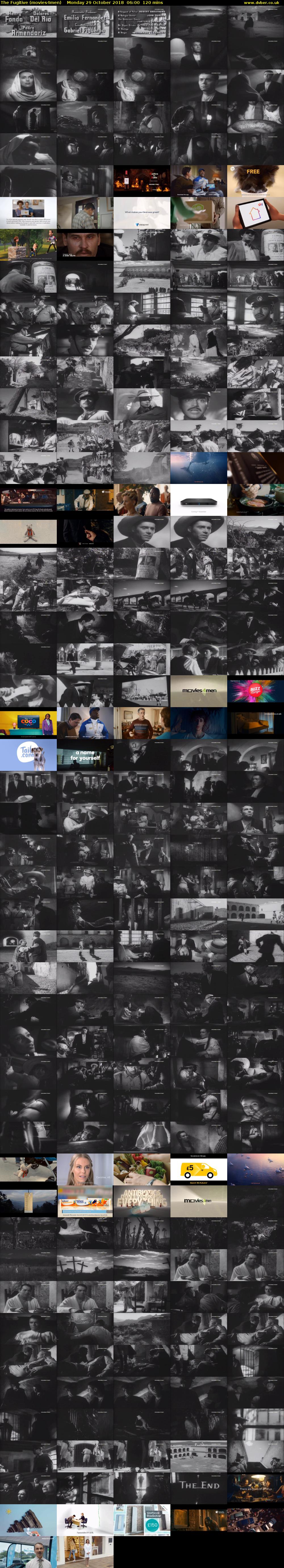 The Fugitive (movies4men) Monday 29 October 2018 06:00 - 08:00