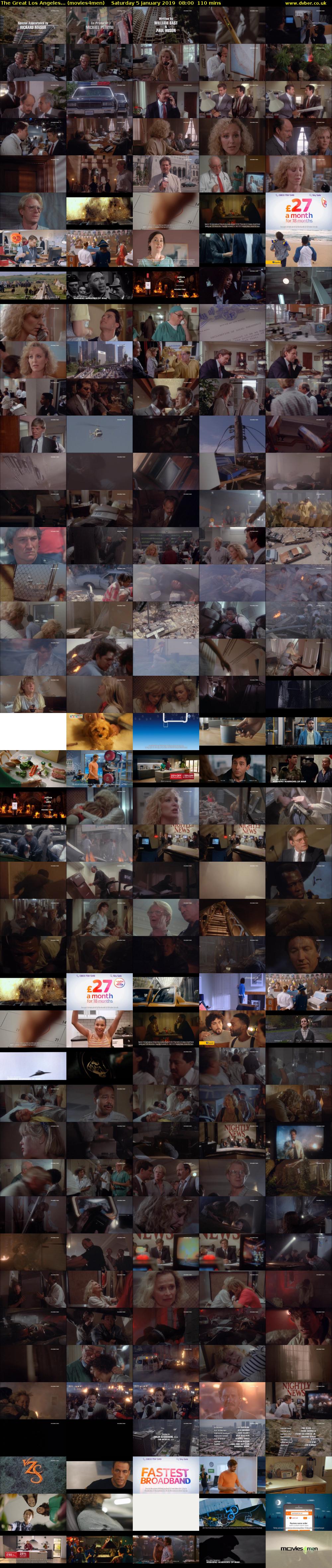 The Great Los Angeles... (movies4men) Saturday 5 January 2019 08:00 - 09:50