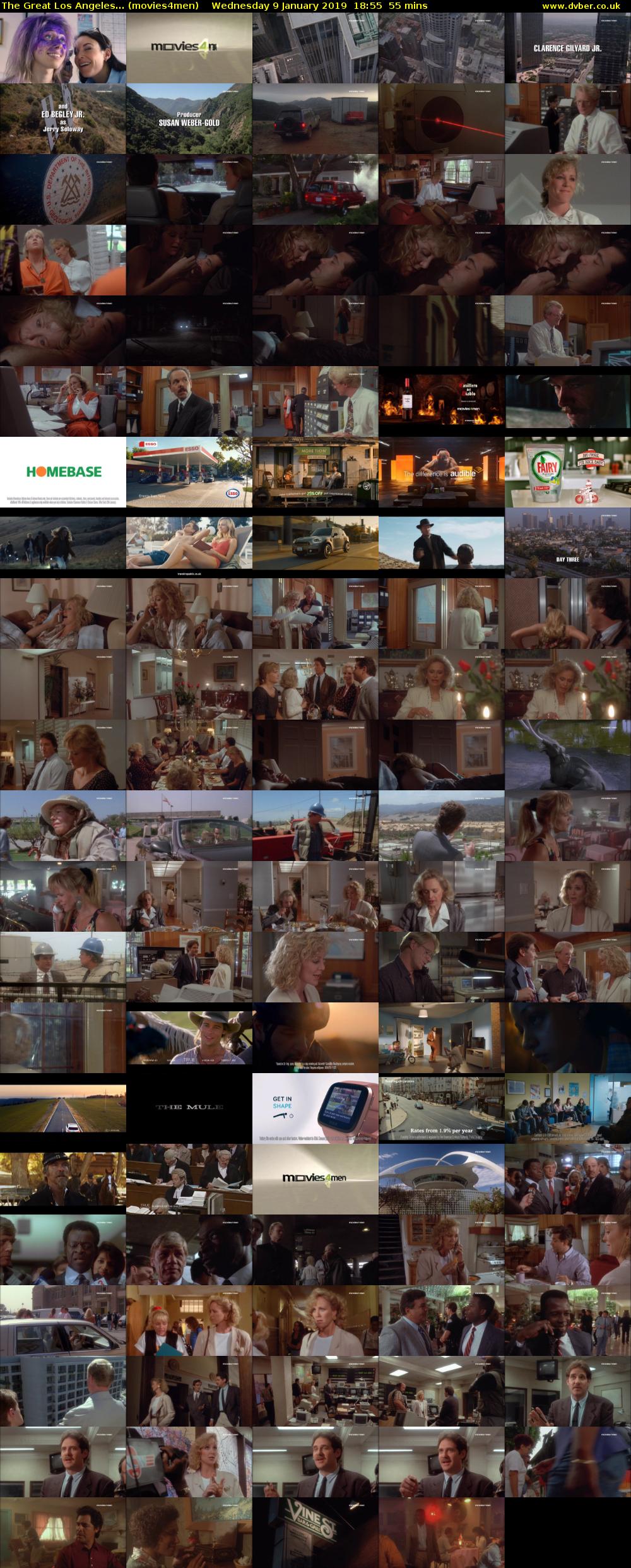 The Great Los Angeles... (movies4men) Wednesday 9 January 2019 18:55 - 19:50