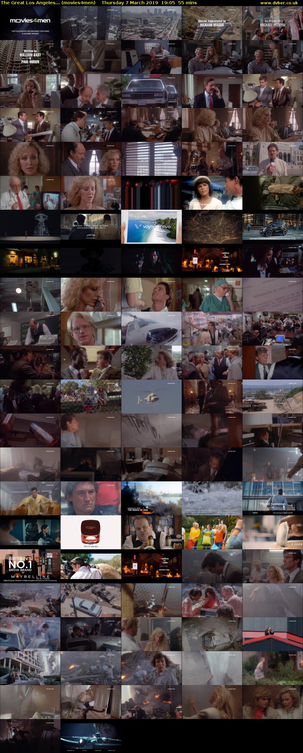 The Great Los Angeles... (movies4men) Thursday 7 March 2019 19:05 - 20:00