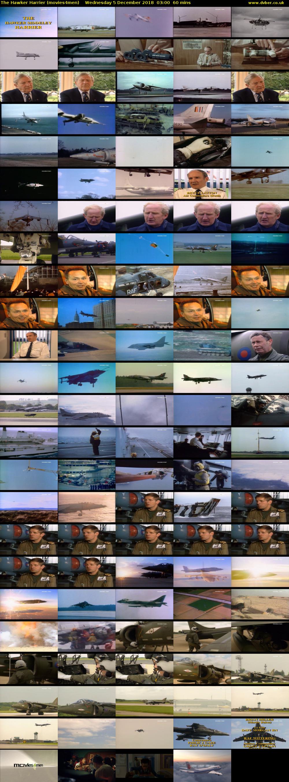 The Hawker Harrier (movies4men) Wednesday 5 December 2018 03:00 - 04:00