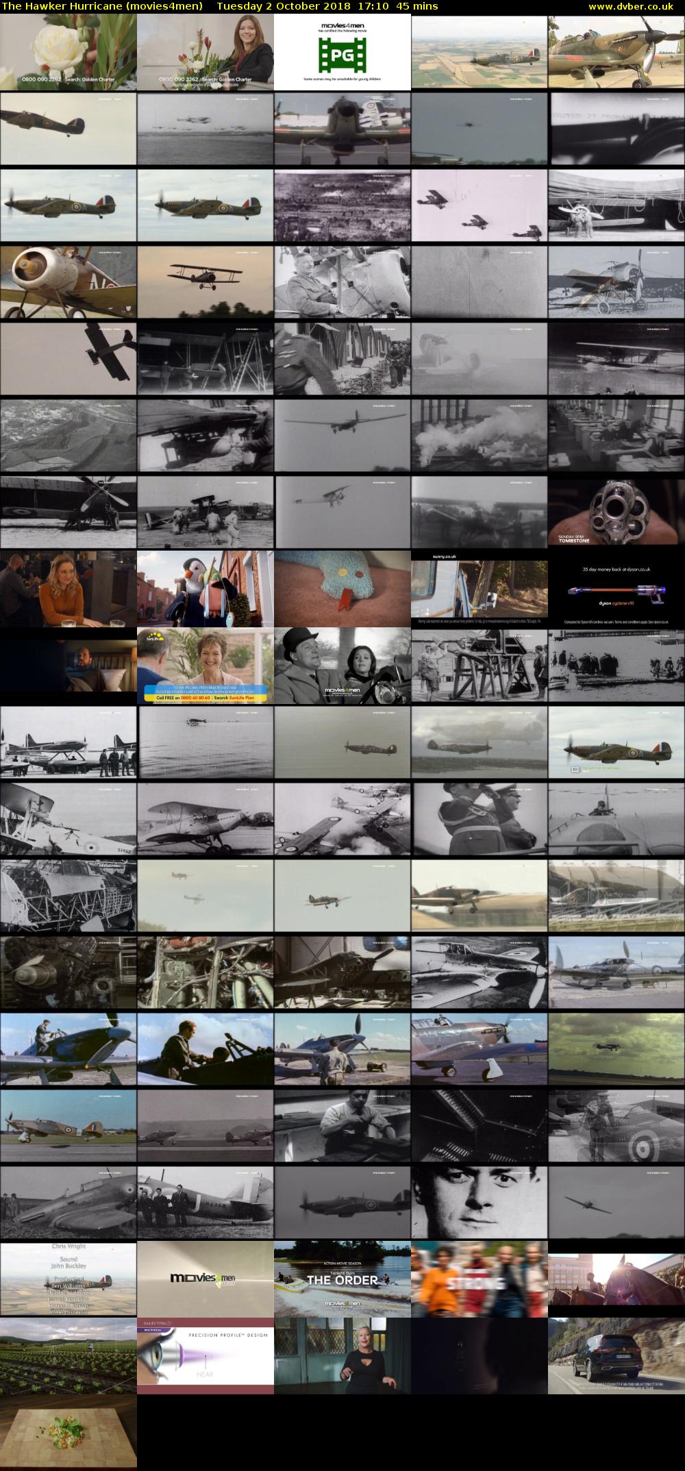 The Hawker Hurricane (movies4men) Tuesday 2 October 2018 17:10 - 17:55