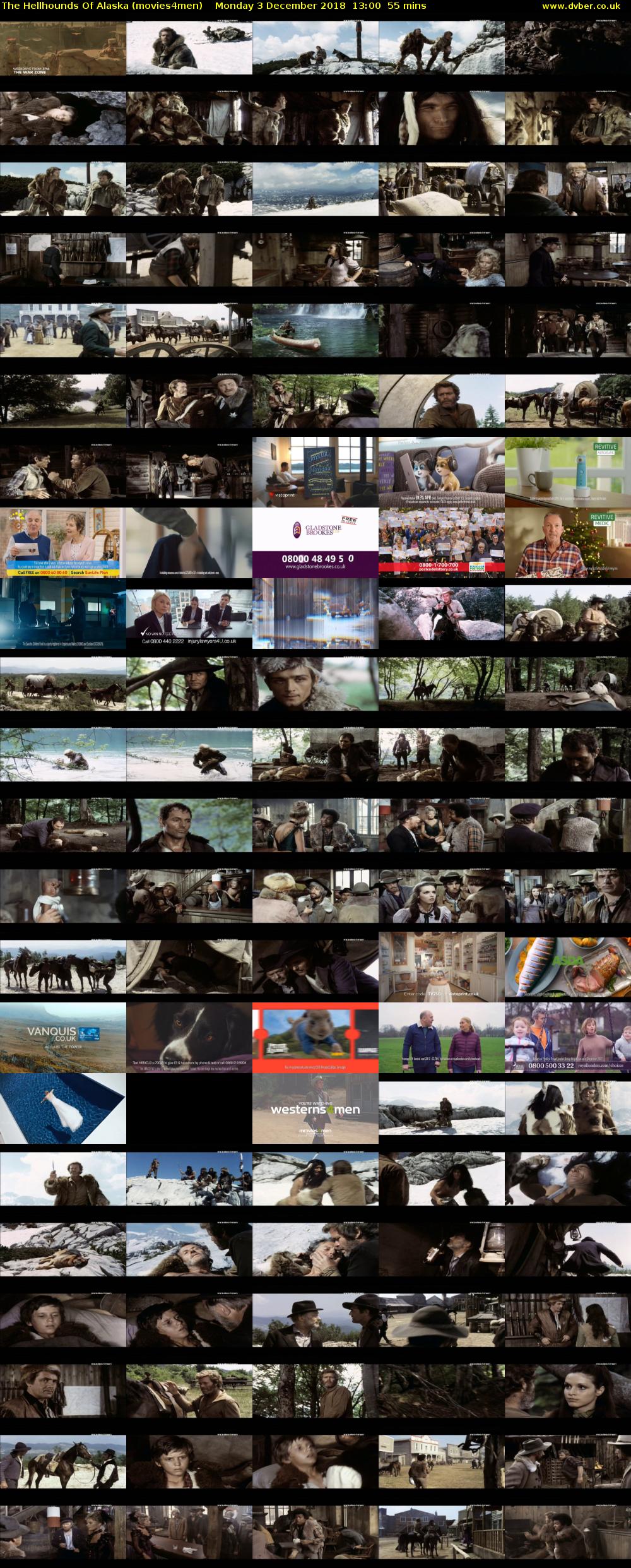 The Hellhounds Of Alaska (movies4men) Monday 3 December 2018 13:00 - 13:55