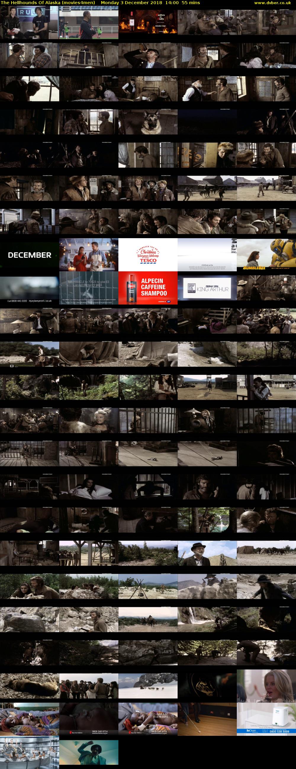 The Hellhounds Of Alaska (movies4men) Monday 3 December 2018 14:00 - 14:55