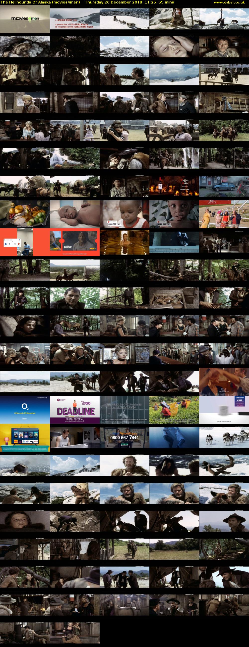 The Hellhounds Of Alaska (movies4men) Thursday 20 December 2018 11:25 - 12:20