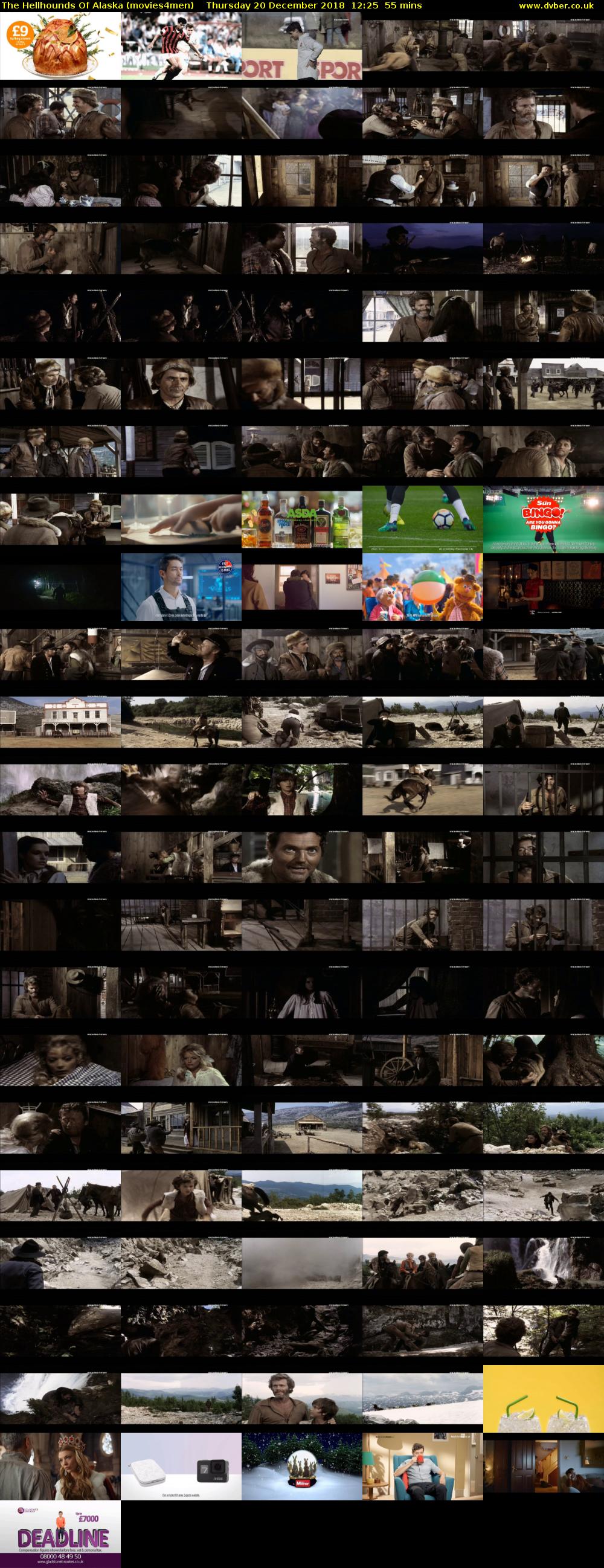 The Hellhounds Of Alaska (movies4men) Thursday 20 December 2018 12:25 - 13:20