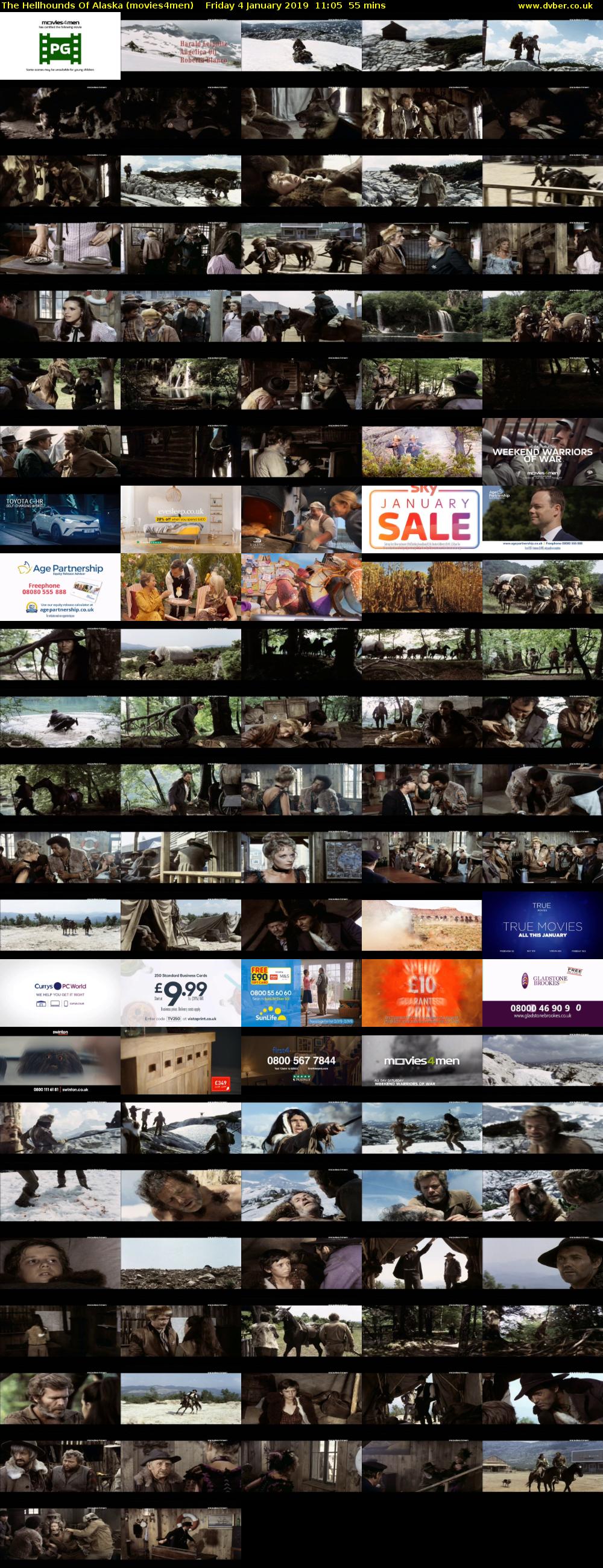 The Hellhounds Of Alaska (movies4men) Friday 4 January 2019 11:05 - 12:00