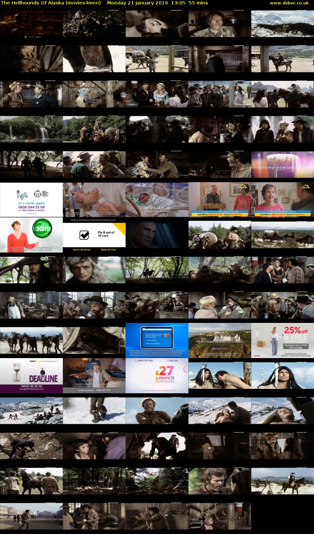 The Hellhounds Of Alaska (movies4men) Monday 21 January 2019 13:05 - 14:00