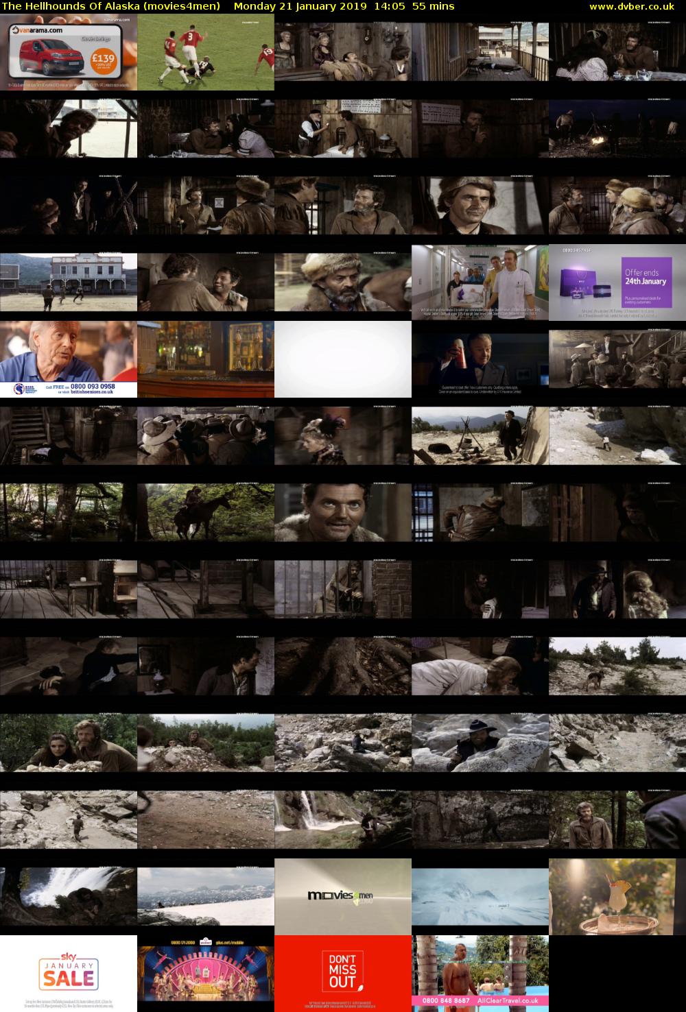 The Hellhounds Of Alaska (movies4men) Monday 21 January 2019 14:05 - 15:00