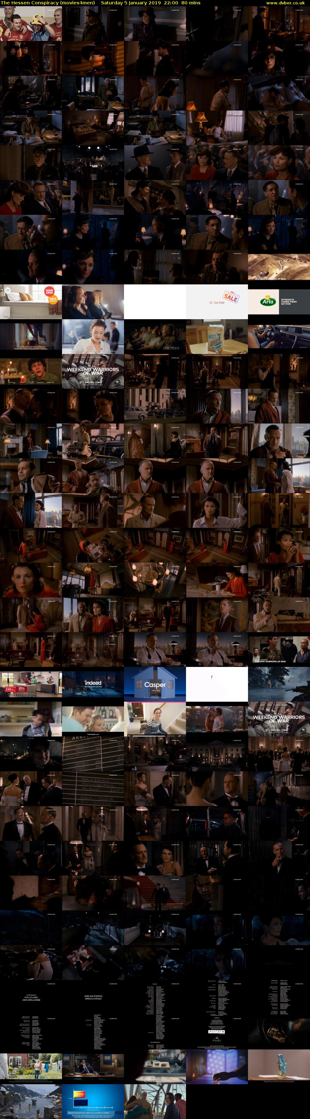 The Hessen Conspiracy (movies4men) Saturday 5 January 2019 22:00 - 23:20