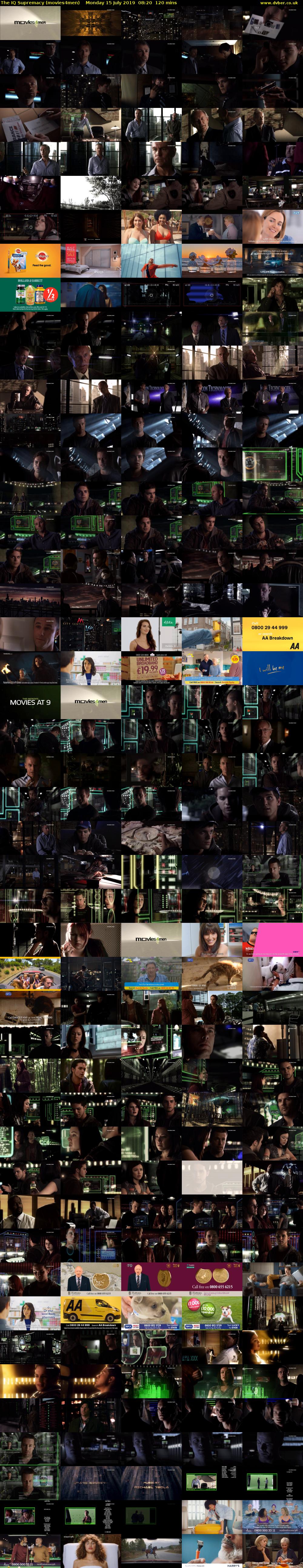 The IQ Supremacy (movies4men) Monday 15 July 2019 08:20 - 10:20