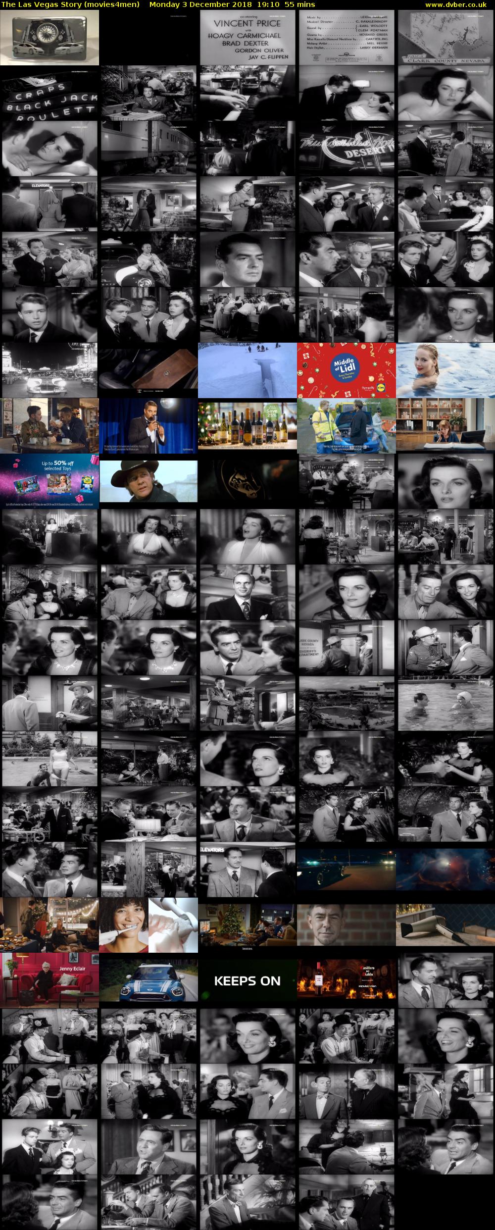The Las Vegas Story (movies4men) Monday 3 December 2018 19:10 - 20:05