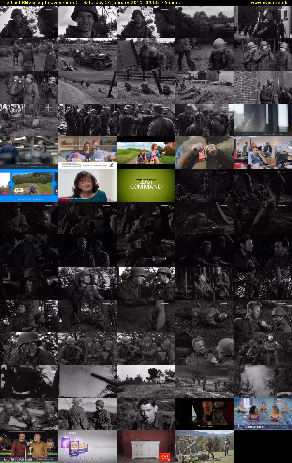 The Last Blitzkrieg (movies4men) Saturday 26 January 2019 09:55 - 10:40