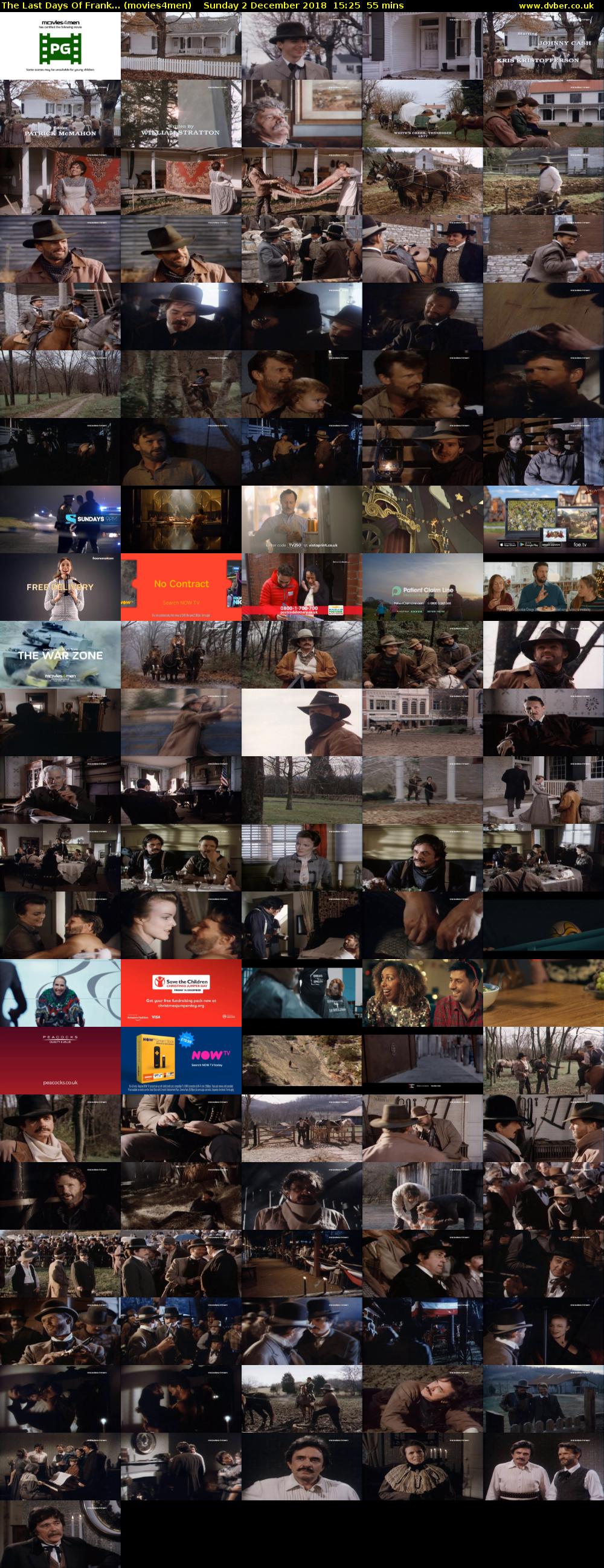 The Last Days Of Frank... (movies4men) Sunday 2 December 2018 15:25 - 16:20