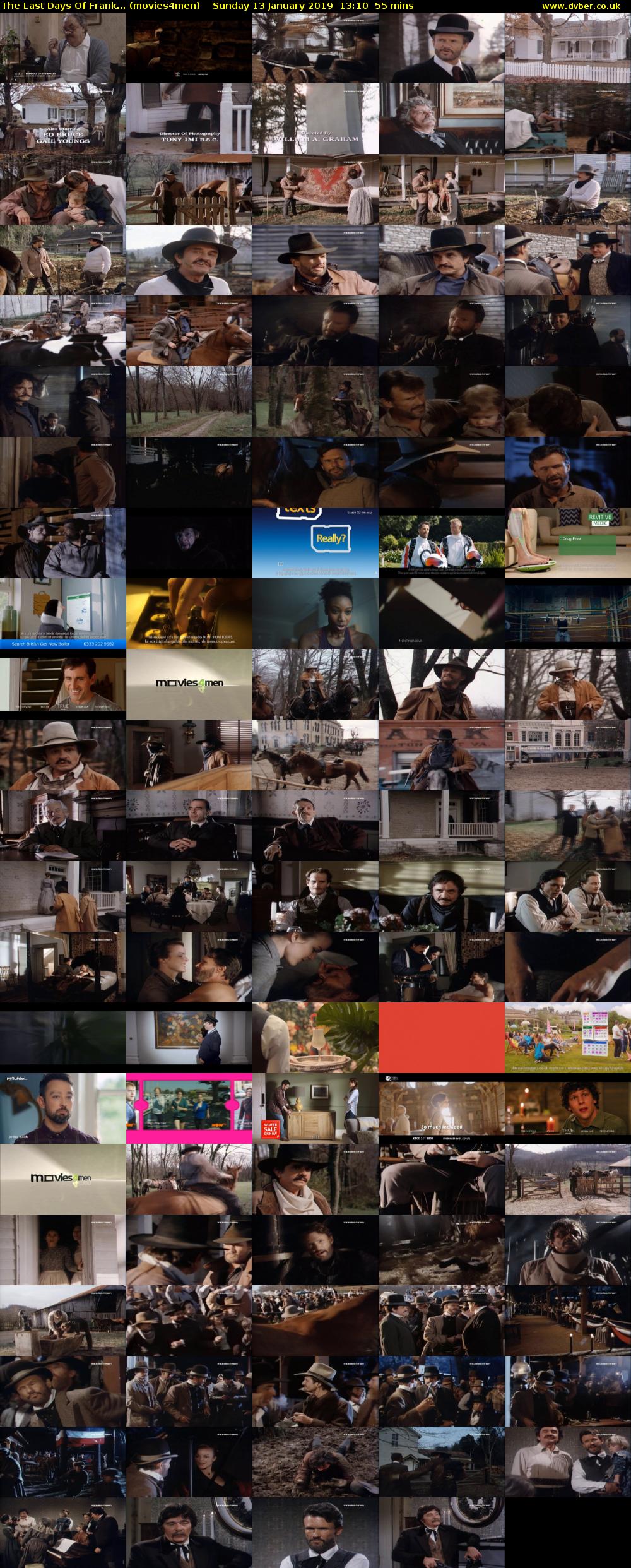 The Last Days Of Frank... (movies4men) Sunday 13 January 2019 13:10 - 14:05