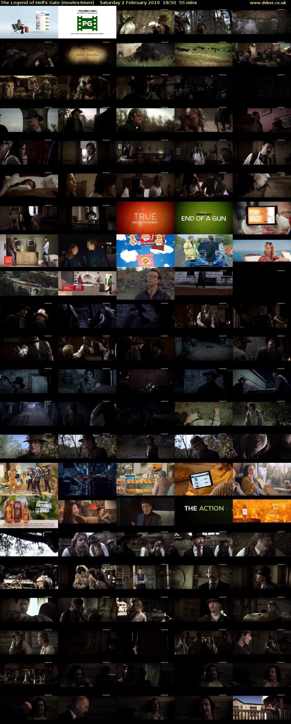 The Legend of Hell's Gate (movies4men) Saturday 2 February 2019 18:50 - 19:45