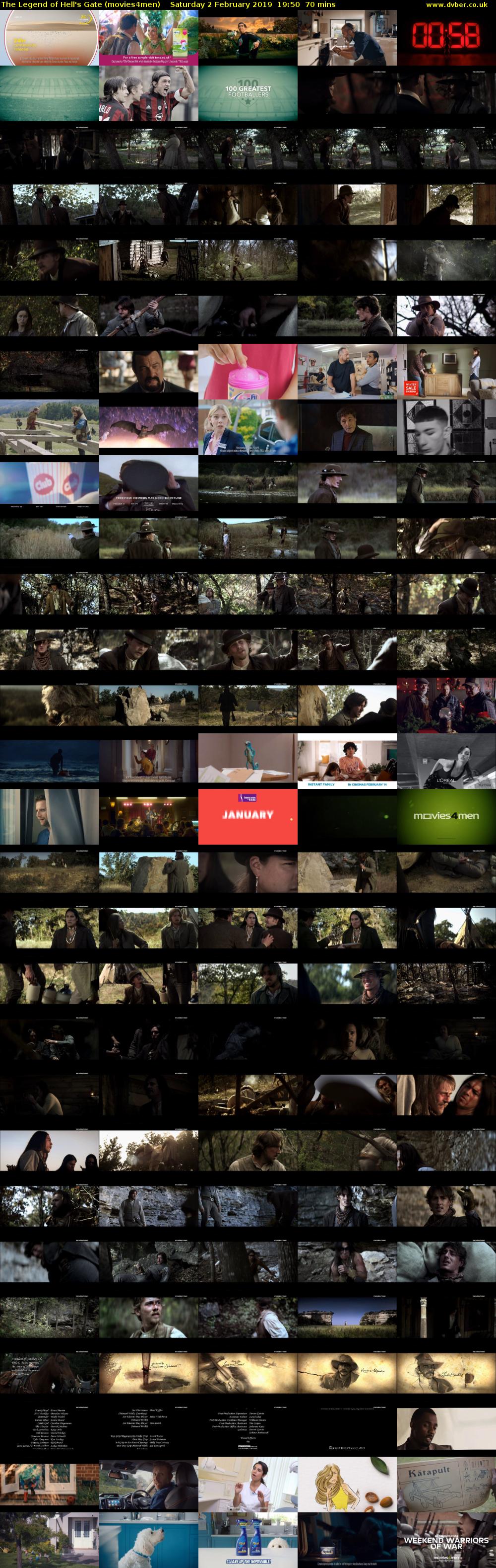 The Legend of Hell's Gate (movies4men) Saturday 2 February 2019 19:50 - 21:00