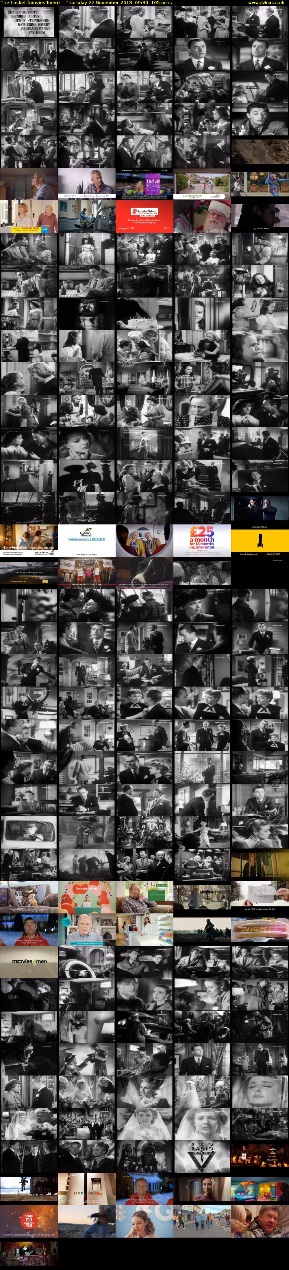 The Locket (movies4men) Thursday 22 November 2018 09:30 - 11:15