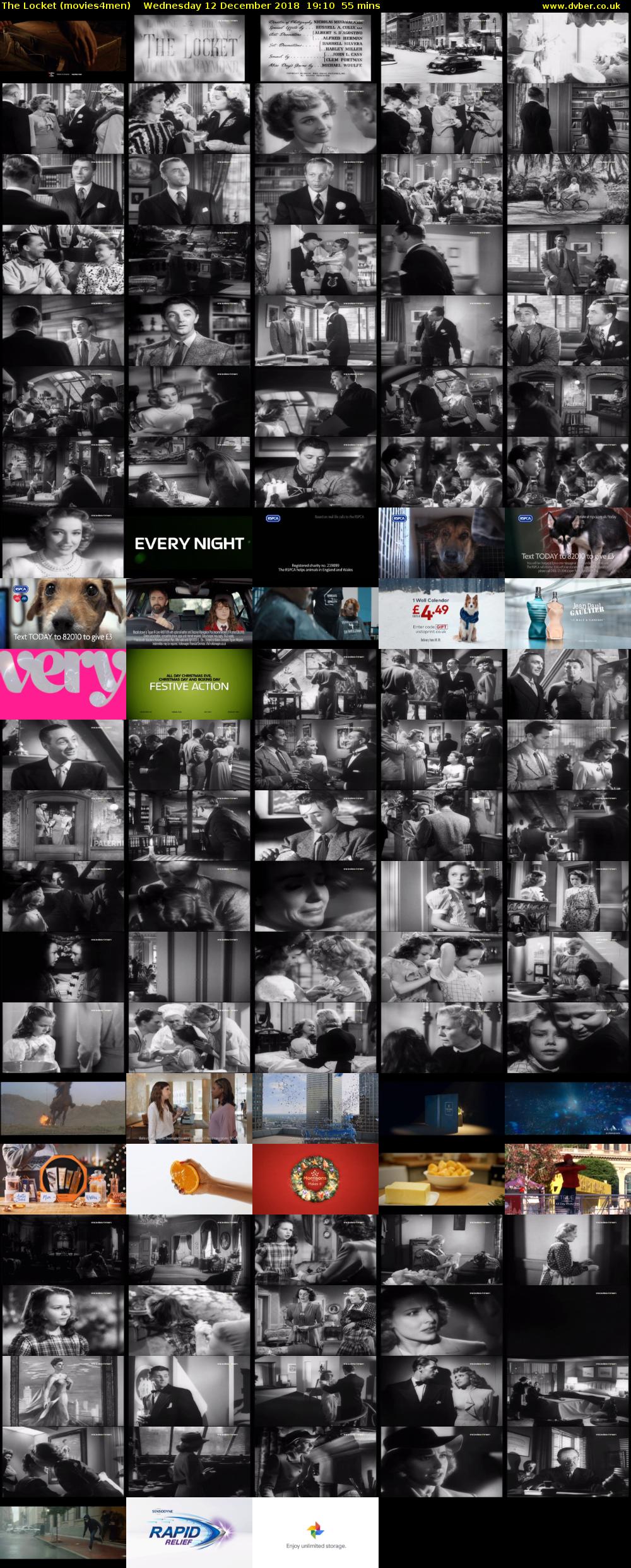 The Locket (movies4men) Wednesday 12 December 2018 19:10 - 20:05