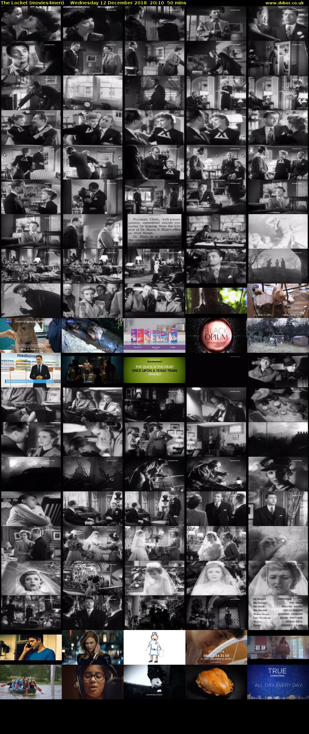 The Locket (movies4men) Wednesday 12 December 2018 20:10 - 21:00