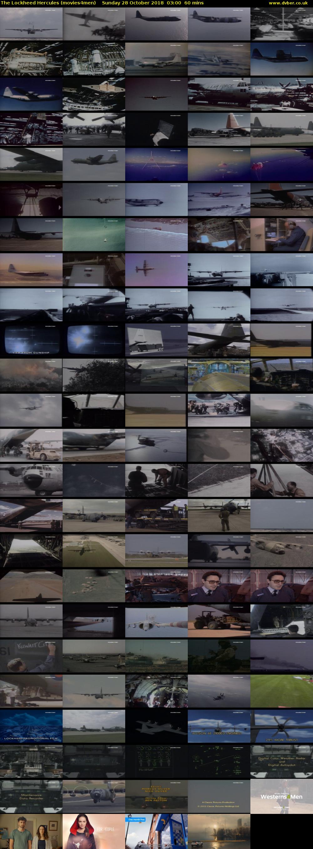 The Lockheed Hercules (movies4men) Sunday 28 October 2018 03:00 - 04:00