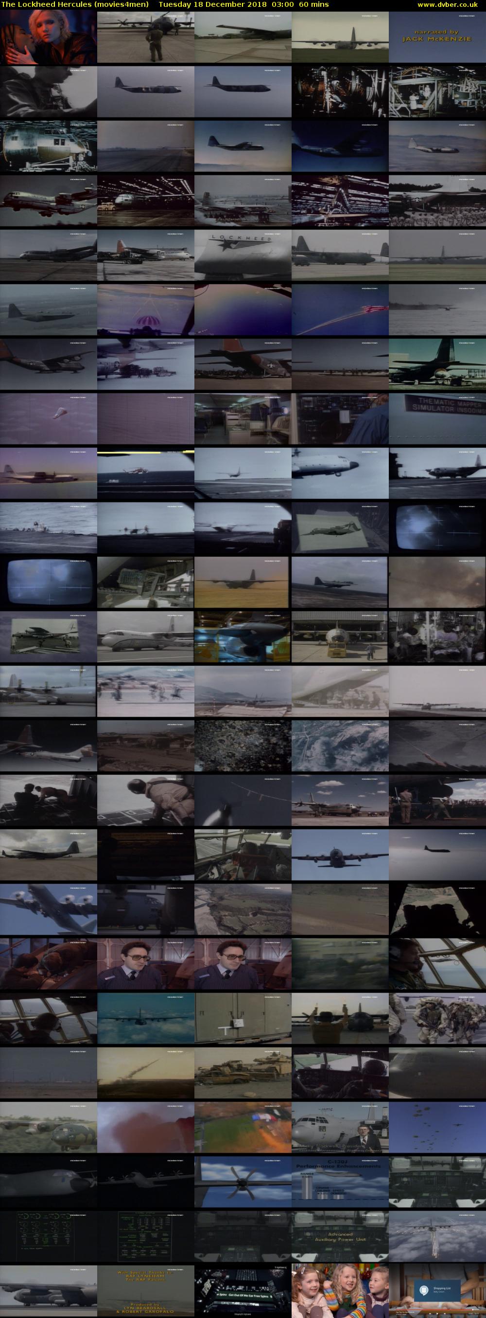 The Lockheed Hercules (movies4men) Tuesday 18 December 2018 03:00 - 04:00