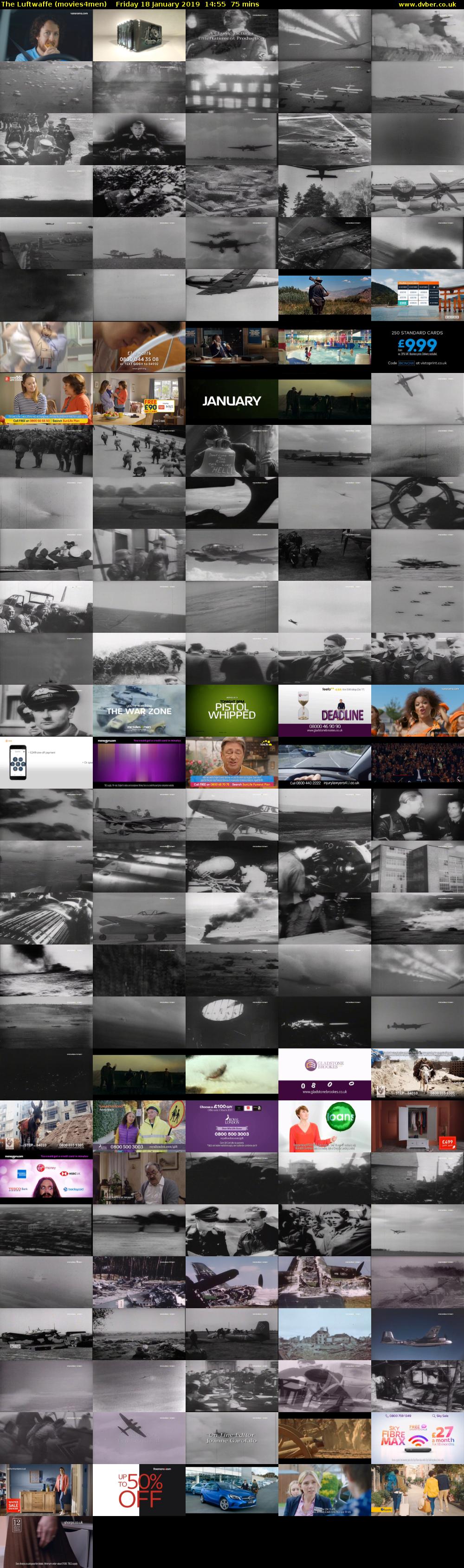 The Luftwaffe (movies4men) Friday 18 January 2019 14:55 - 16:10