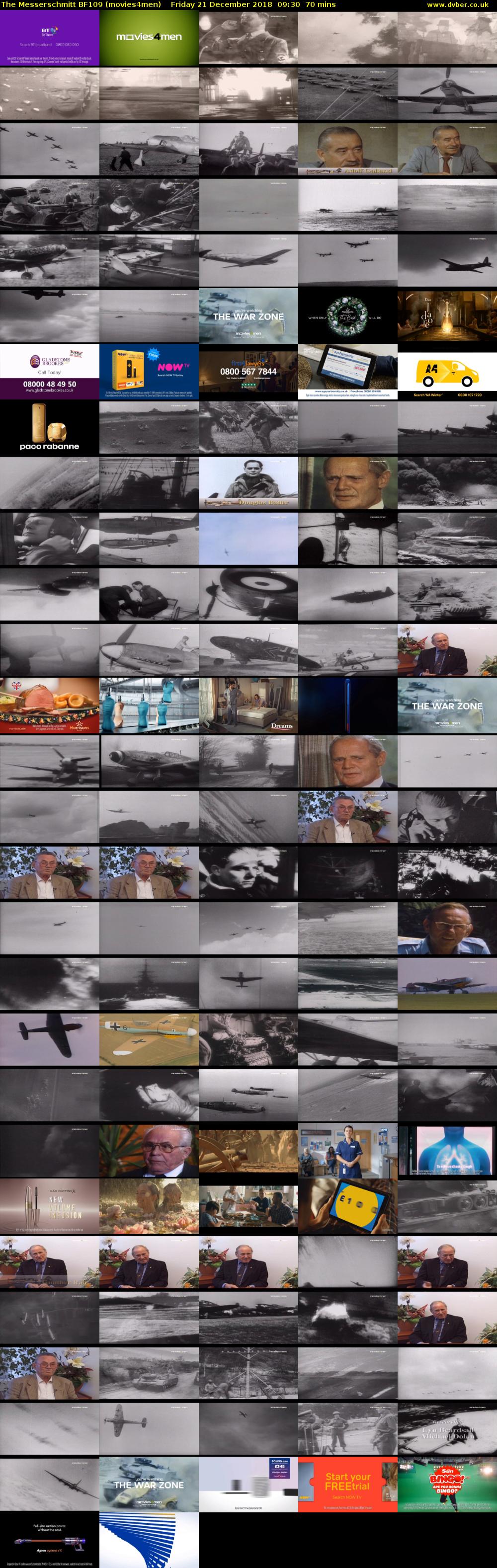 The Messerschmitt BF109 (movies4men) Friday 21 December 2018 09:30 - 10:40