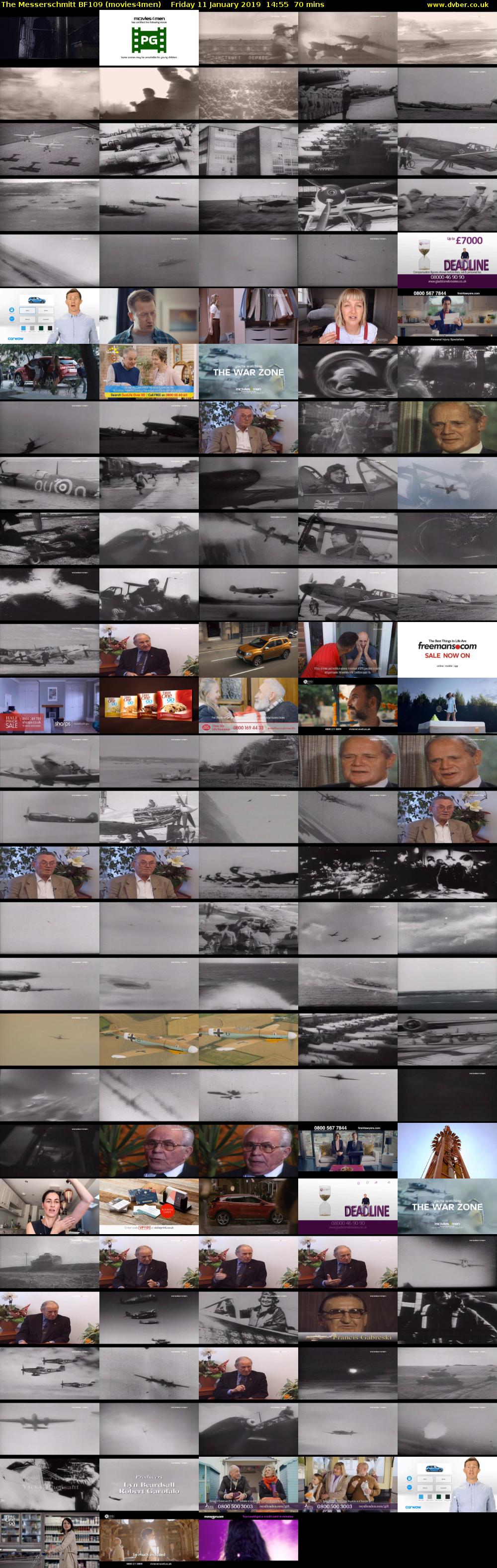 The Messerschmitt BF109 (movies4men) Friday 11 January 2019 14:55 - 16:05