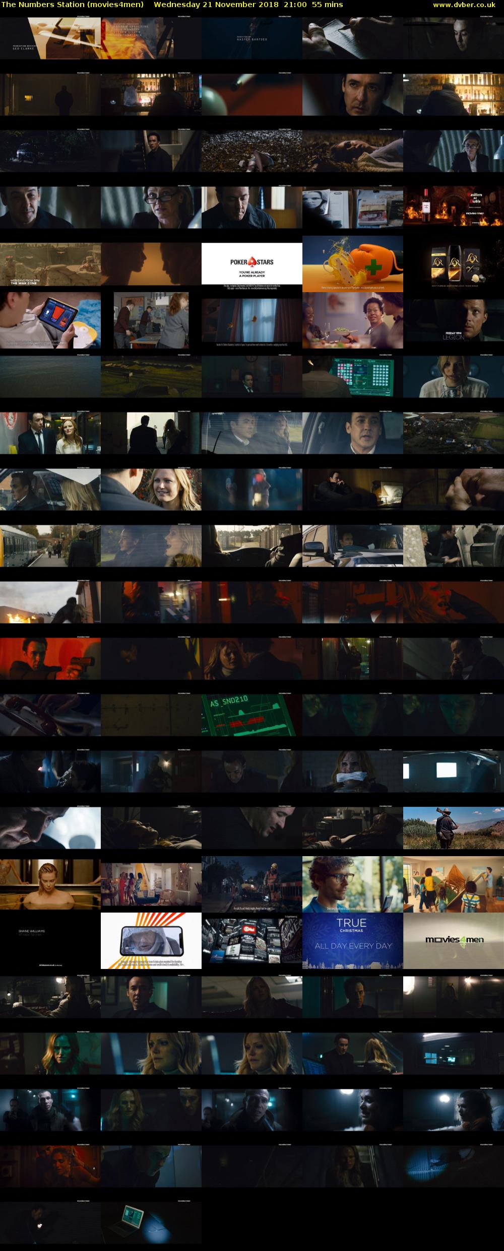 The Numbers Station (movies4men) Wednesday 21 November 2018 21:00 - 21:55