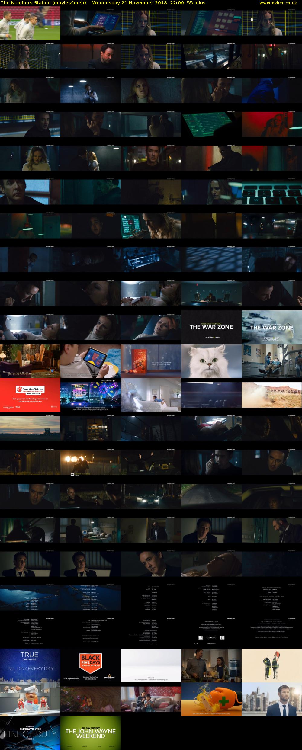 The Numbers Station (movies4men) Wednesday 21 November 2018 22:00 - 22:55