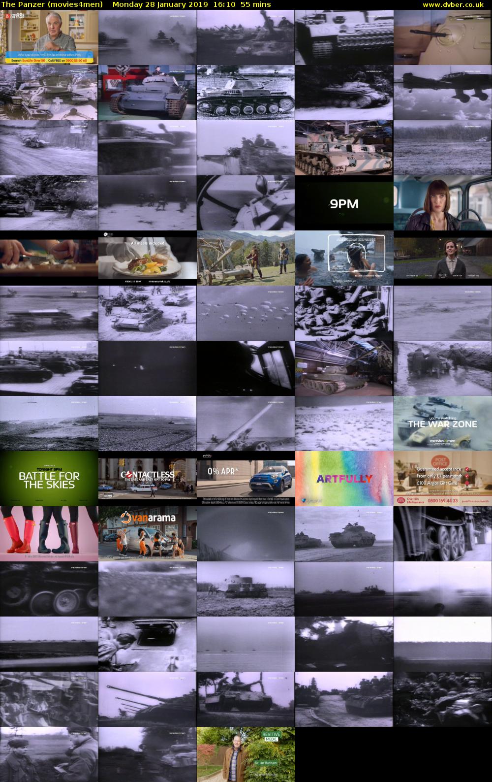 The Panzer (movies4men) Monday 28 January 2019 16:10 - 17:05