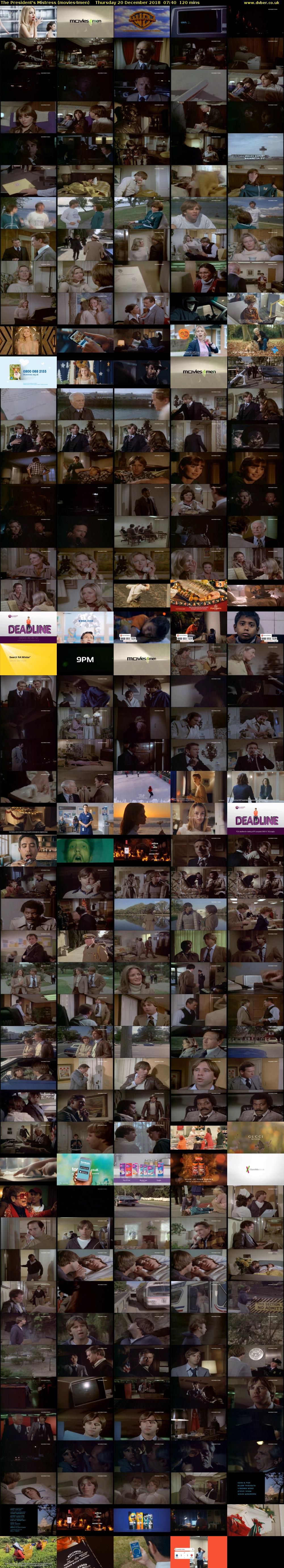 The President's Mistress (movies4men) Thursday 20 December 2018 07:40 - 09:40