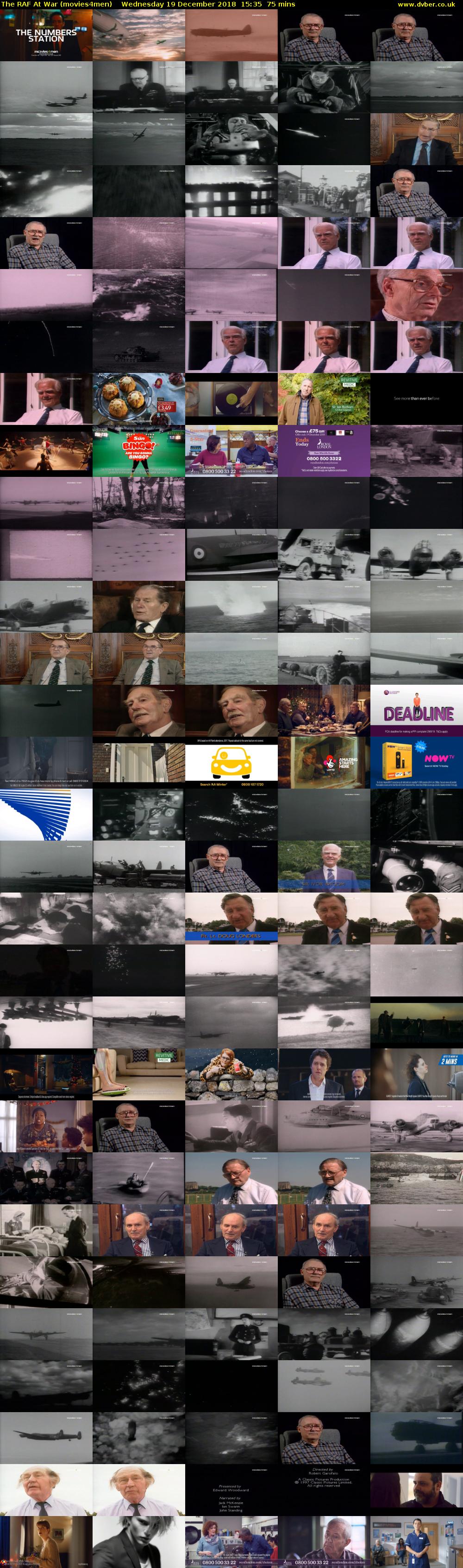 The RAF At War (movies4men) Wednesday 19 December 2018 15:35 - 16:50