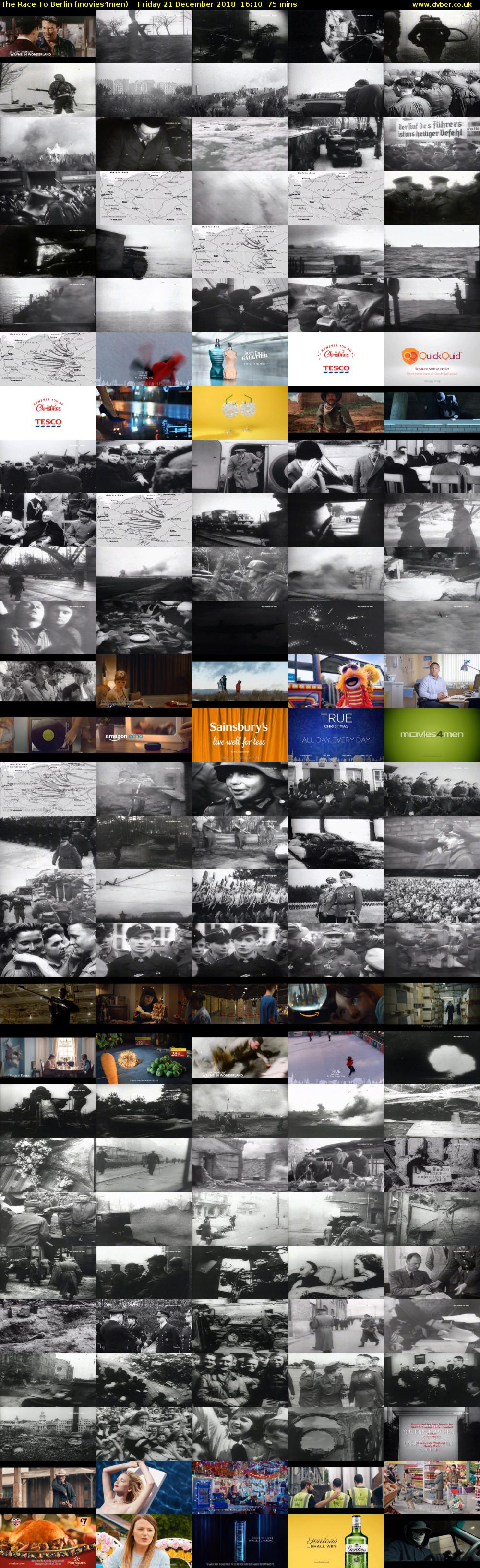 The Race To Berlin (movies4men) Friday 21 December 2018 16:10 - 17:25