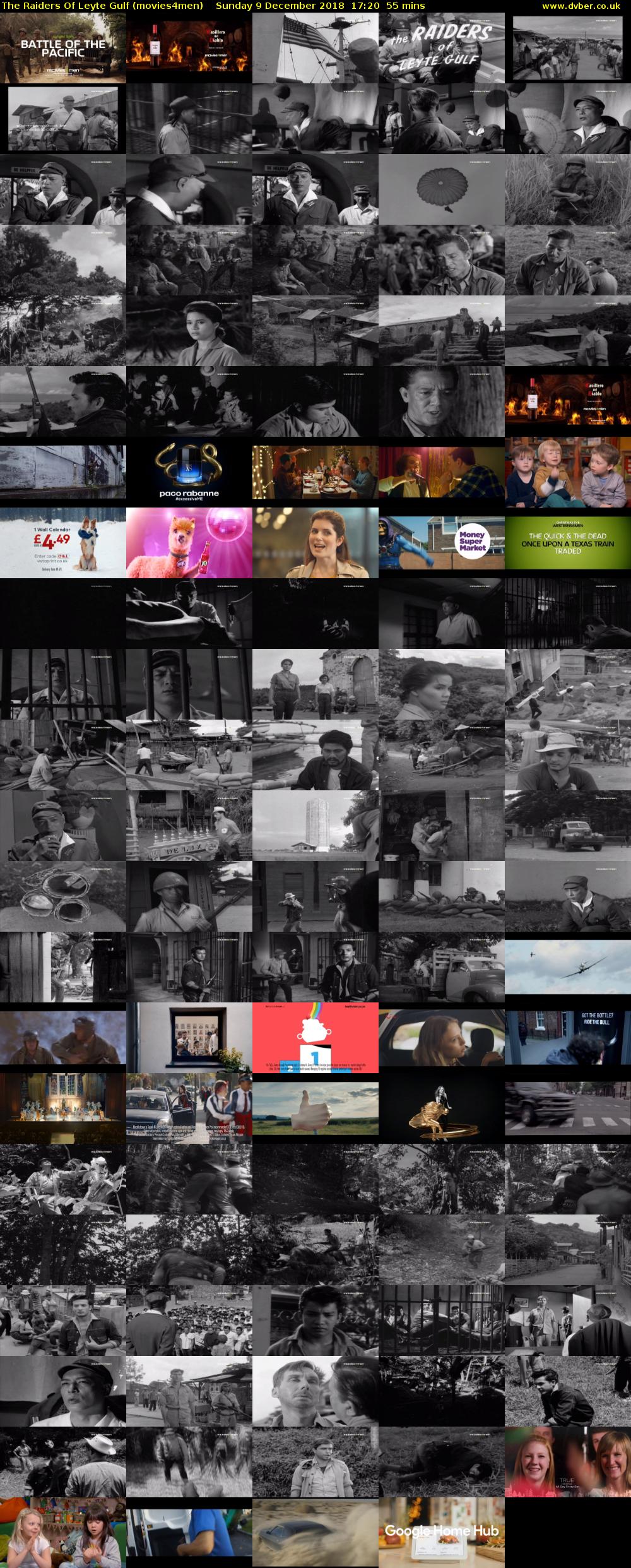 The Raiders Of Leyte Gulf (movies4men) Sunday 9 December 2018 17:20 - 18:15