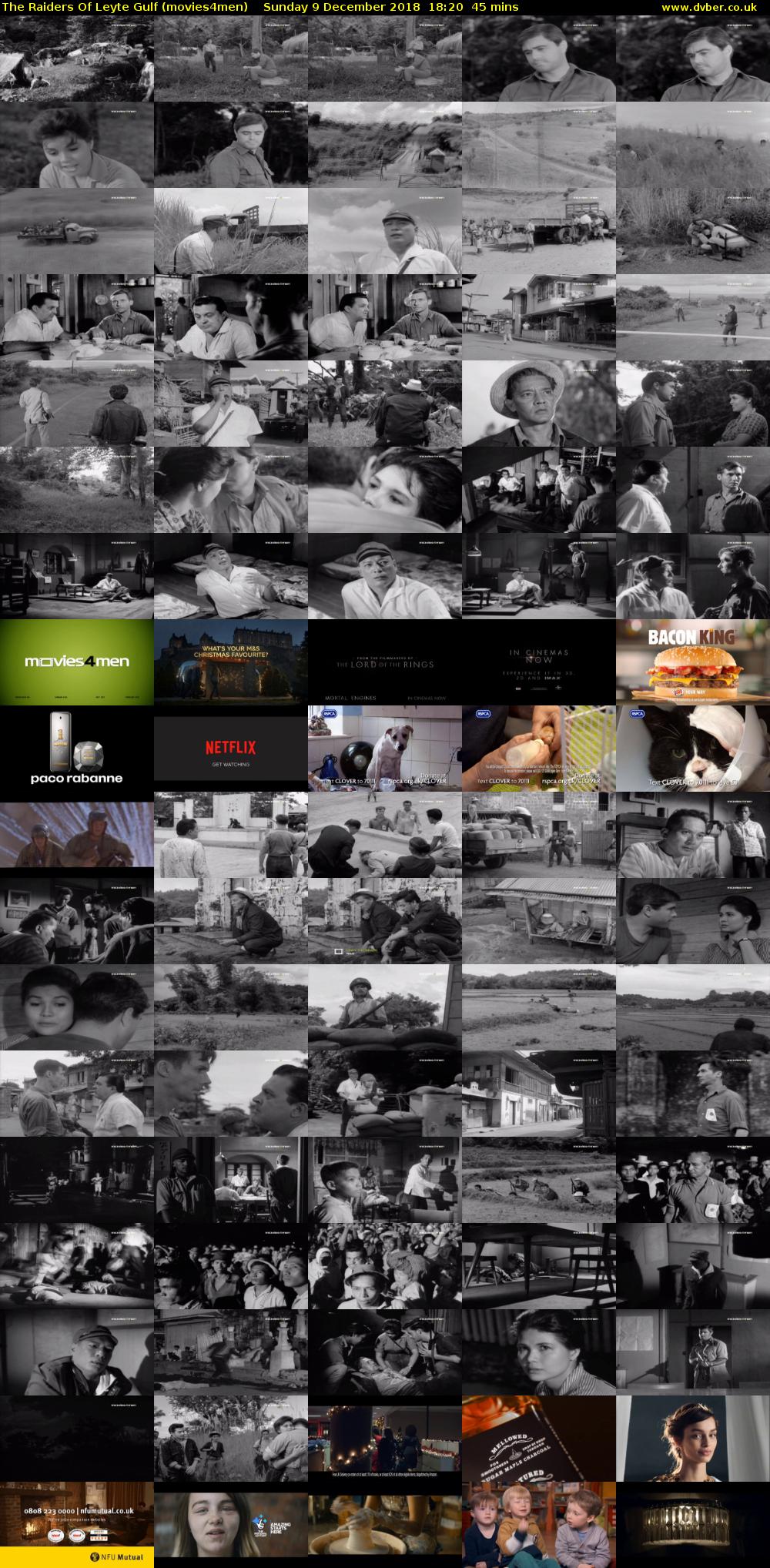 The Raiders Of Leyte Gulf (movies4men) Sunday 9 December 2018 18:20 - 19:05